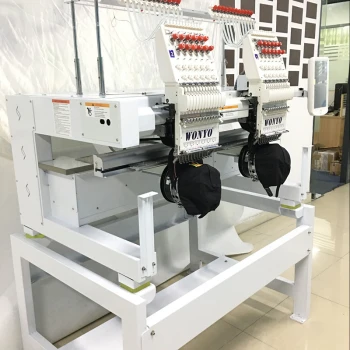 WONYO 2 Hoved Compact Computer Broderi Machine Pri