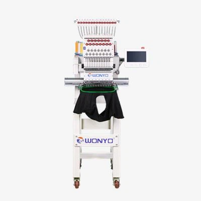 1 hoved computerstyret broderimaskine med operativ system