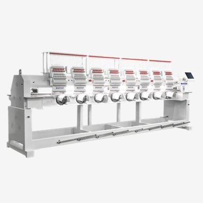 Broderimaskine med broderisoftware 8 hoveder