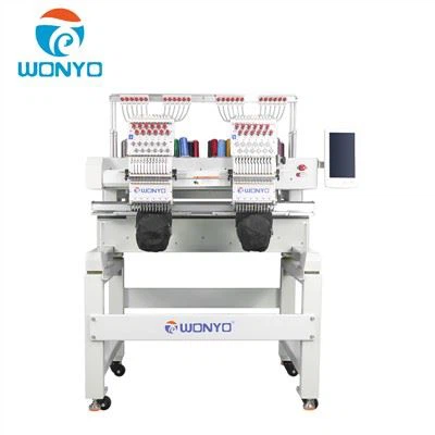 Industriel Wonyo Brother-broderimaskine af god kvalitet med 9 nåle 400500